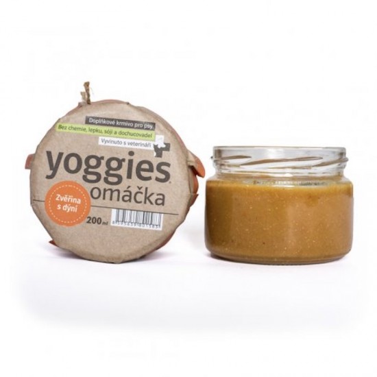 Omáčka Yoggies - Zvěřina a dýně